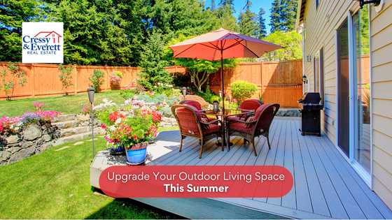 Summer is all about spending time outdoors. Here's how you can give your outdoor spaces an upgrade.